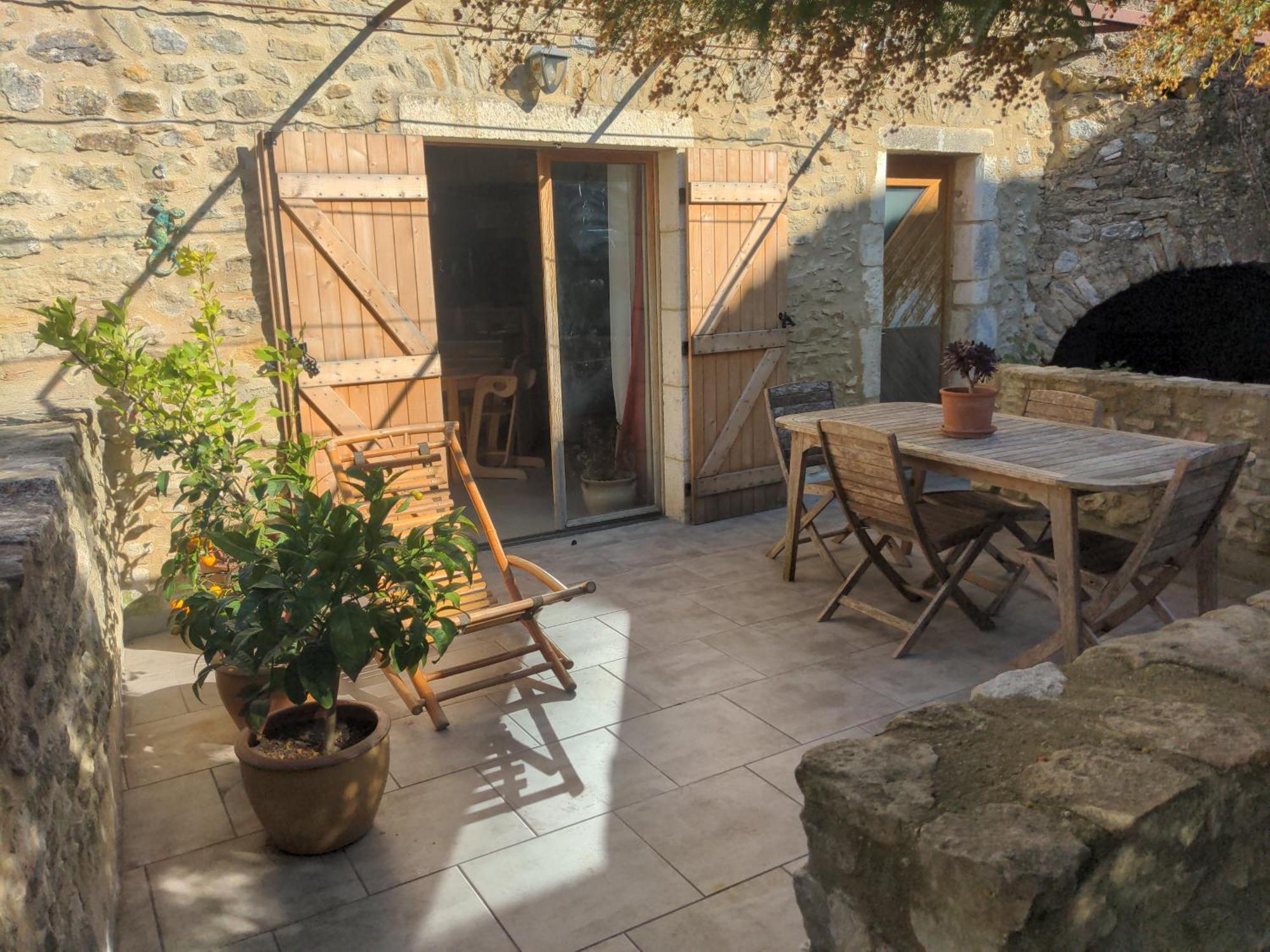 Gite Les Tilleuls Villa Saint-Montan Exterior photo